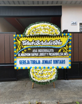 Papan Bunga Duka di Tanjunghilir